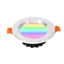 10w full functional wireless controllable rgbw dimmable smart led downlight with100mm cutout